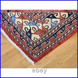 10'x14' Afghan Ersari Geometric All Over Design Pure Wool Oriental Rug R45031