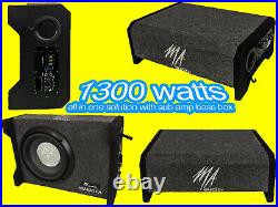 10inch Active ported enclosures subwoofer box 1300w design to fit all car 2021