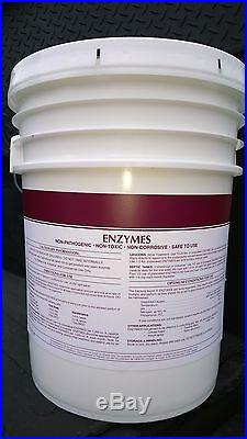 10lbs Powder Enzyme Sewer Drain Septic Tank Treatment Patriot Chemical Sales