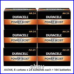 144x Duracell AA Alkaline Battery with Duralock 24/Pack EXP 2034 USA Stock