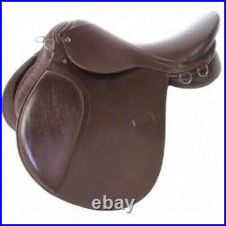 15 16 17 18 Brown All Purpose Leather English Riding Horse Saddle Tack Package