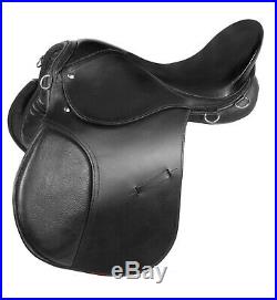 16 English Saddle Leather All Purpose Leather Horse Pleasure Trail Set