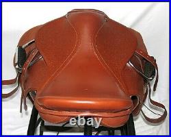 16 Inch All Purpose English Saddle Package Medium Chestnut All Leather