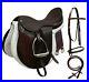 17-BROWN-Leather-AP-Jump-English-Saddle-w-Leathers-Irons-Bridle-Pad-Package-01-kul