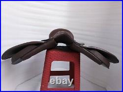 17 new brown leather treeless all purpose saddle