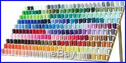 260 Spools Polyester & Embroidery Sewing Machine Thread set 550Y each Spools