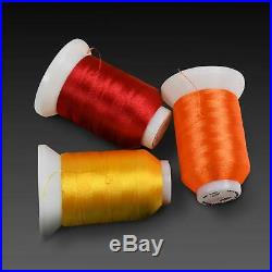 260 Spools Polyester & Embroidery Sewing Machine Thread set 550Y each Spools