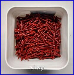 3 in. Red Firestone Fasteners All-Purpose Epoxy Coated W56RAC4227 QTY-1000