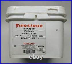 3 in. Red Firestone Fasteners All-Purpose Epoxy Coated W56RAC4227 QTY-1000
