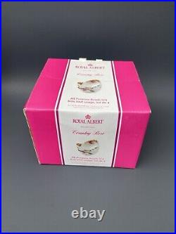 4 Royal Albert COUNTRY ROSE Cereal Soup All Purpose Bowls NIB New Pink Yellow