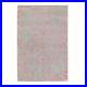 6-x9-Pink-Hand-Loomed-Jacquard-Wool-and-Art-Silk-All-Over-Design-Rug-R58599-01-ovt