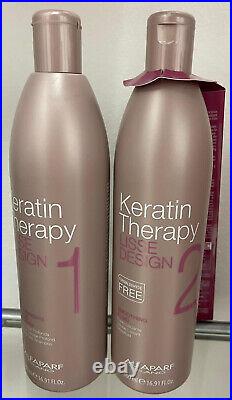 ALFAPARF LISSE DESIGN KERATIN THERAPY Deep Cleansing Shampoo / Smoothing Fluid