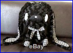 ALL PURPOSE BUNNY Teddy Type-Mono Check Black Gloomy Bear Rabbit Plush Doll