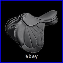 All Purpose Close Contact Jumping Horse Saddle 100% Genuine Cow Hide Leather