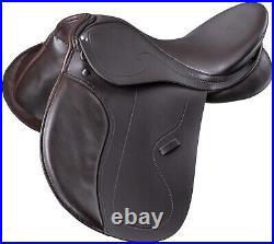 All Purpose English Saddle Package Synthetic Leather 13 up to 18 Seats