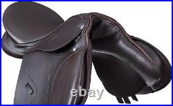 All Purpose English Saddle Package Synthetic Leather 13 up to 18 Seats