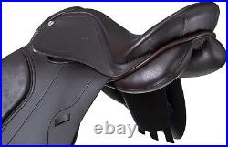 All Purpose English Saddle Package Synthetic Leather 13 up to 18 Seats