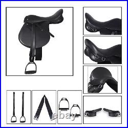 All Purpose Jumping English Leather Saddle Horse Saddle D343