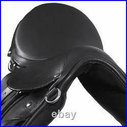All Purpose Jumping English Leather Saddle Horse Saddle e380
