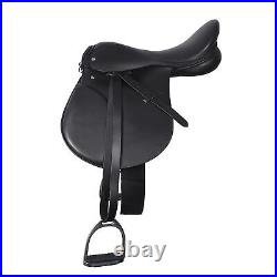All Purpose Jumping English Leather Saddle Horse Saddle f169