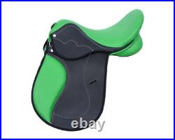 All Purpose Jumping Finest Quality Synthetic English Horse Saddle Size 15 to 18