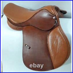 All Purpose Premium Leather Jumping English Riding Horse Saddle Tack