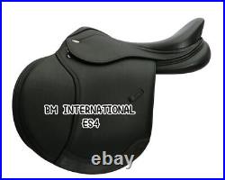 All Purpose Premium Leather Jumping English Riding Horse Saddle Tack