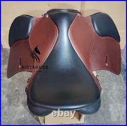 All Purpose Premium Leather Jumping English Riding Horse Saddle Tack