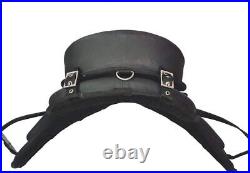 All Purpose Synthetic Treeless FREEMAX English Horse Saddles Size 10-17 in Seat