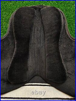 All Purpose Synthetic Treeless FREEMAX English Horse Saddles Size 10-18 in Seat
