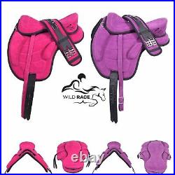 All Purpose Treeless Freemax Fully Suede Saddles (Size 16, 17, 18)