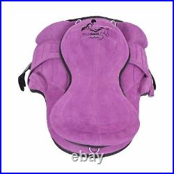 All Purpose Treeless Freemax Fully Suede Saddles (Size 16, 17, 18)