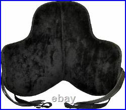All Purpose Treeless Freemax Synthetic Black Saddle All Size Free Shipping