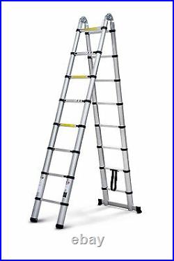All Sizes Multi-Purpose Aluminium Telescopic Extendable A Frame Bar Ladder Step