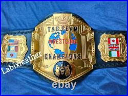All Star Design Independent World Tag Team Championship wrestling Belt 4mm ZINC
