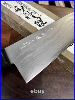 Banshu Miki VG10 Damascus Santoku Knife 165mm Double-Edged All-Purpose New