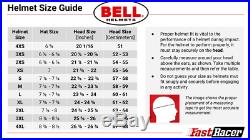 Bell SPORT Helmet Snell SA2015 All-purpose Racing, Karting +FREE Fleece Bag