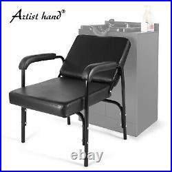 Black Auto Reclining Shampoo Barber Chairs All Purpose Salon Spa Beauty Stylist