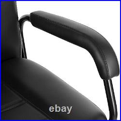 Black Reclining All Purpose Hydraulic Barber Chair Salon Beauty Spa 360° Styling