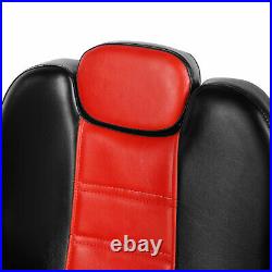 Black+Red All Purpose Hydraulic Reclining Barber Chair Salon Beauty Stylist