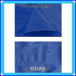 Blue Boat Cover Fits Glastron V 195 I/o All Years