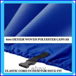 Blue Boat Cover Fits Glastron V 195 I/o All Years