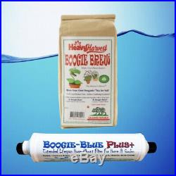Boogie Brew Compost Tea 16 Lb + Boogie Blue Plus Filter Eco Garden Kit Large