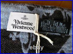 Brand New Vivienne Westwood All Over Orb Design Two Point Scarf