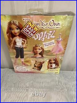 Bratz Design Your Own YASMIN WITH HEAD NRFB ALL ACCESSORIES ARE HERE