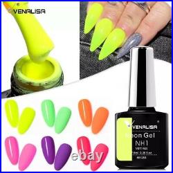 CANNI Venalisa Nail Gel Art Design Manicure 7.5Ml Soak Off Enamel Polish LED UV