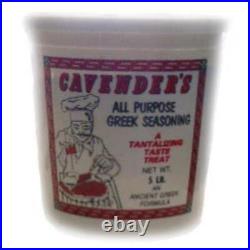 Cavenders All Purpose Greek Seasoning, CASE, 4x5lb