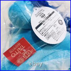 Chax Bunny All Purpose Rabbit Bunny Plush #574 Vibrant Ear 12 Blue BNWT