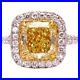 Cubic-Zirconia-Ring-Yellow-925-Sterling-Silver-Square-Halo-Design-Women-Jewelry-01-qxuk