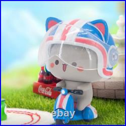 DODOWU MITAO CAT Season 3 hidden motorcycle Huihui Mini Design Figure Toy Gift